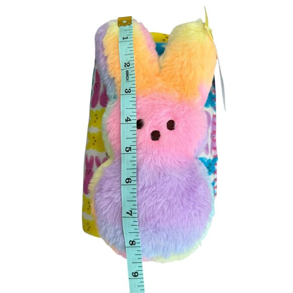 Peeps DanDee‎ Tie Dye Easter Bunny Plush & Blanket Throw Set - Picture 6 of 6